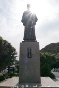 足摺岬灯台のジョン万次郎像