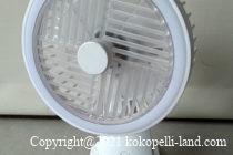 自動首振りコンパクト扇風機