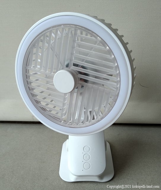 車中泊に便利な首振り扇風機 Usb充電 クリップ式 Led付き コンパクトでコスパよし ココペリランド 車中泊に便利な首振り扇風機 Usb充電 クリップ式 Led付き コンパクトでコスパよし ココペリランド