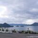 サイロ展望台からの洞爺湖の景色